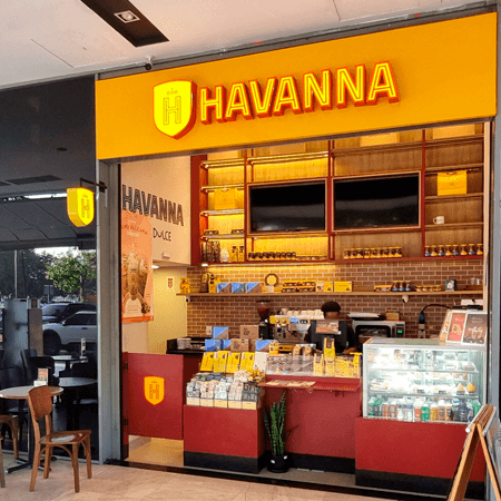 Logo da loja havanna café